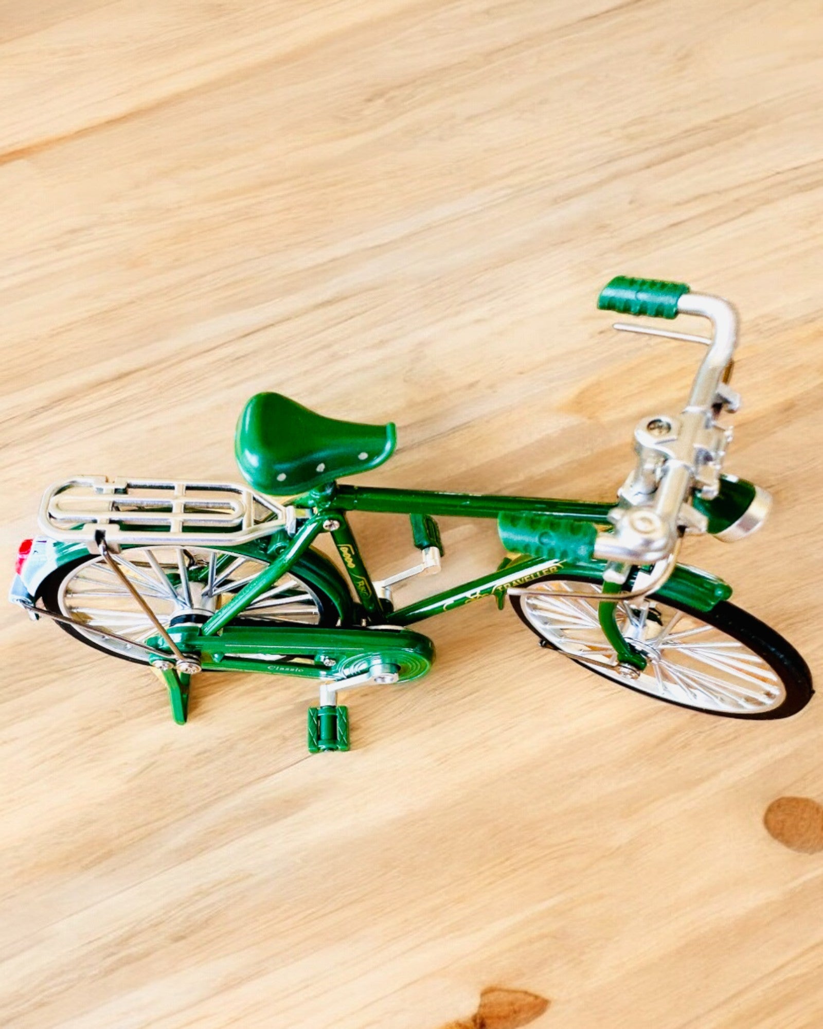 Fietsmodel "Retro Classic" - Miniatuur met Gravure, ideaal als cadeau