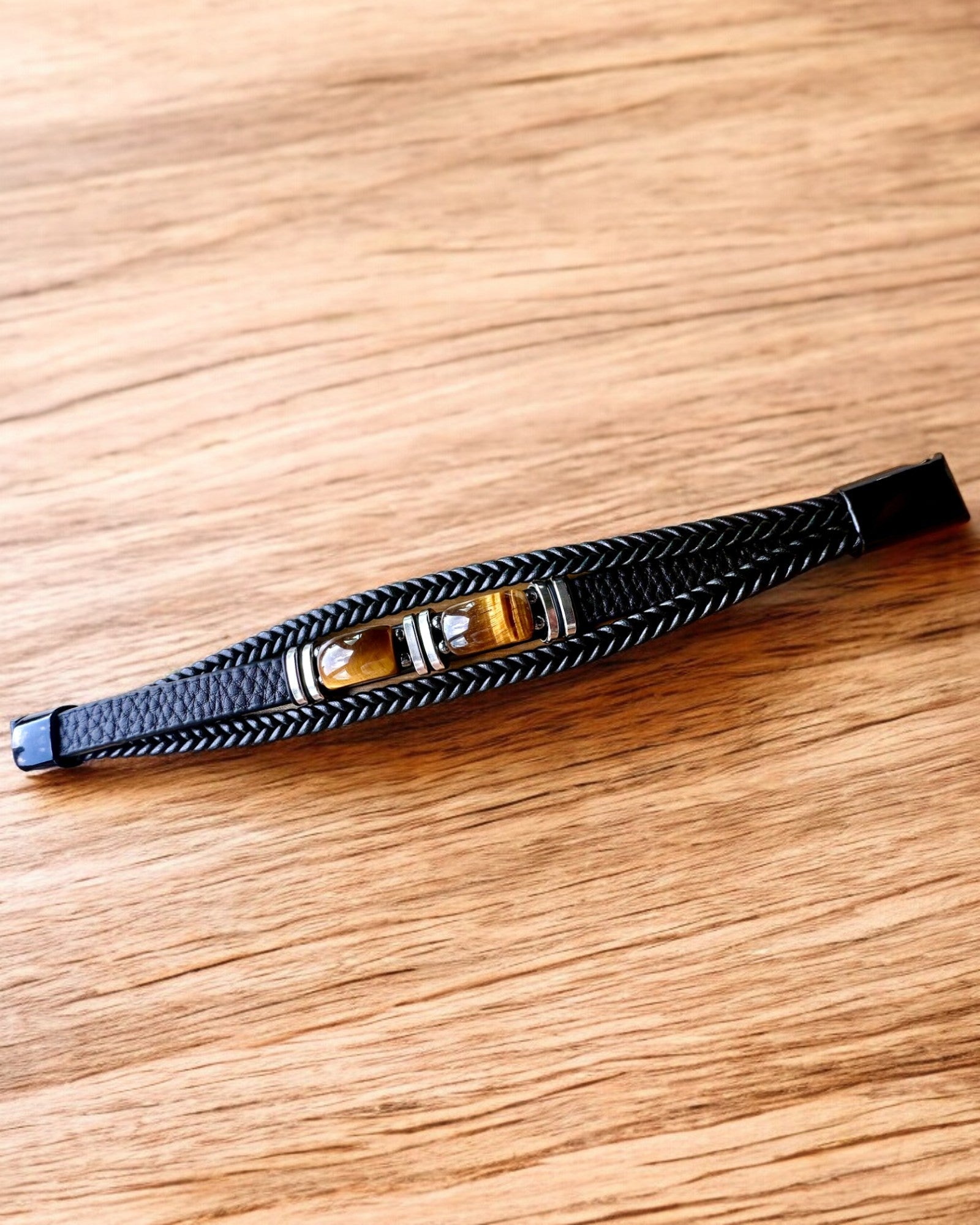 Armband "Tiger Oog" met personalisatiemogelijkheden als cadeau