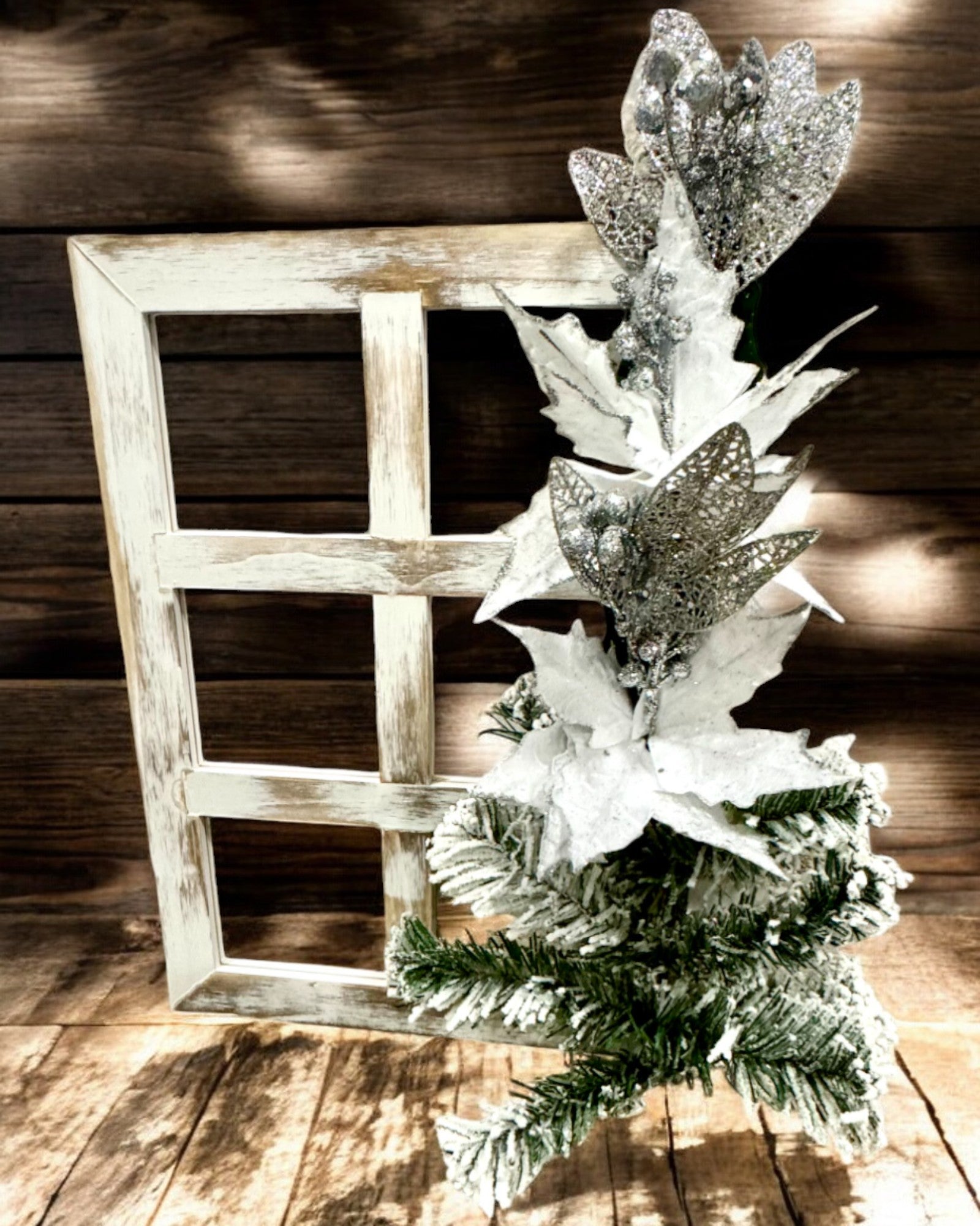 Kerst 2 st. Decoratieve Lijsten "Winterse Glans", mogelijkheid tot personalisatie met gravure als cadeau