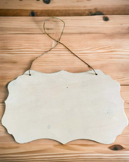 Houten Decoratieve Hanger met Personalisatiemogelijkheden – Veel Vormen