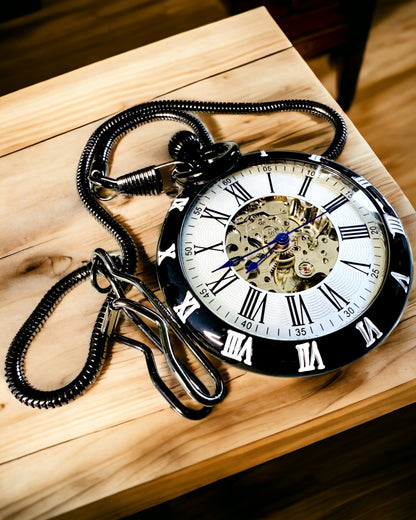 Mechanisch Zakhorloge met Zichtbaar Mechanisme – Personaliseringsoptie