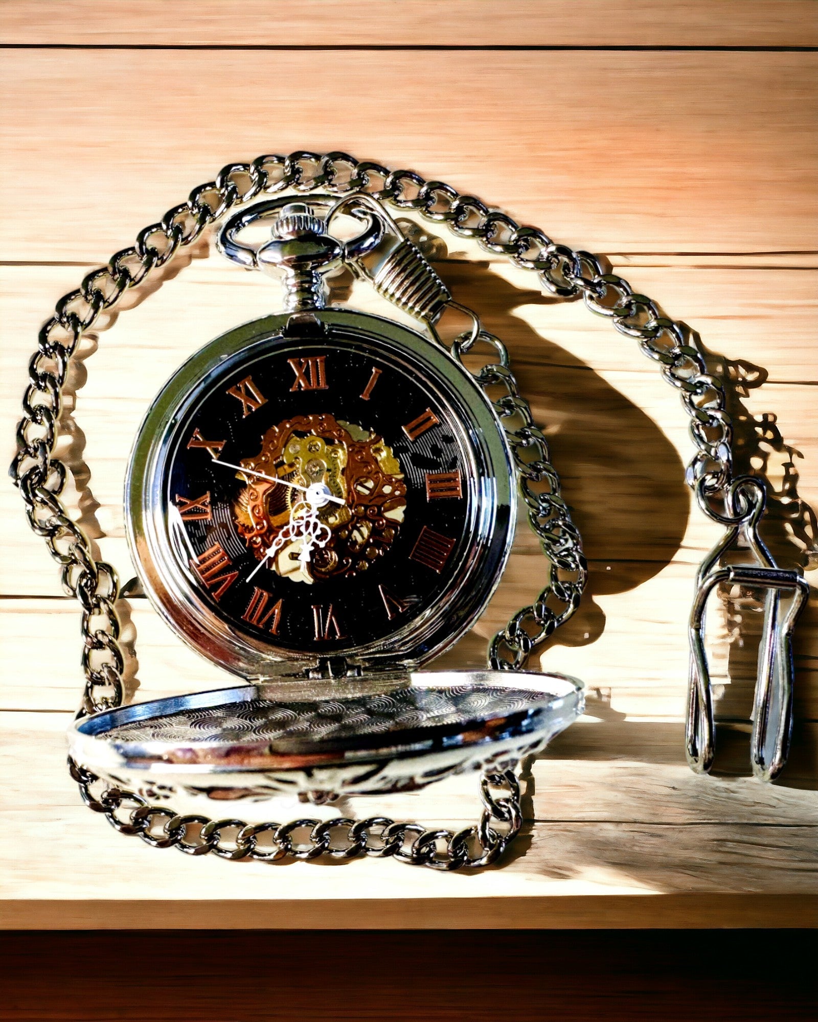 Zakhorloge "Heritage Helvetia" met Gravuremogelijkheid