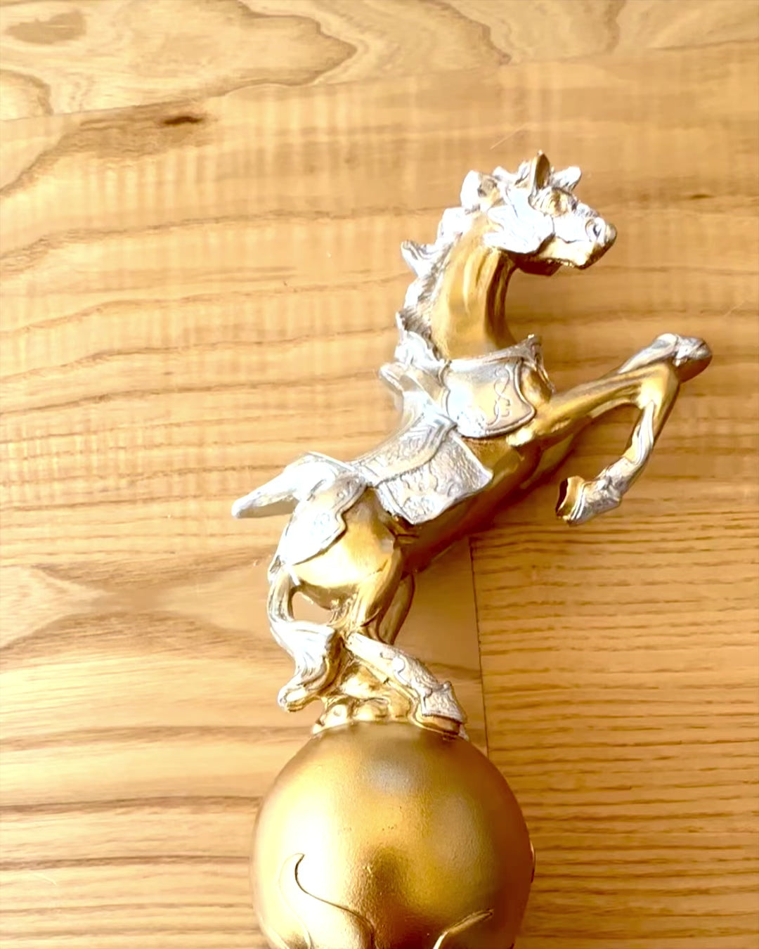 Elegante Trofee "Gouden Paard" - met de mogelijkheid tot graveren als cadeau