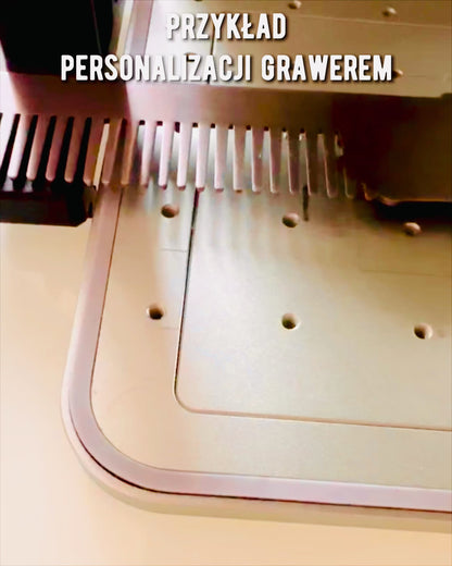 GroomMaster - Elegante Metalen Kam met Gravure, personalisatie met gravure