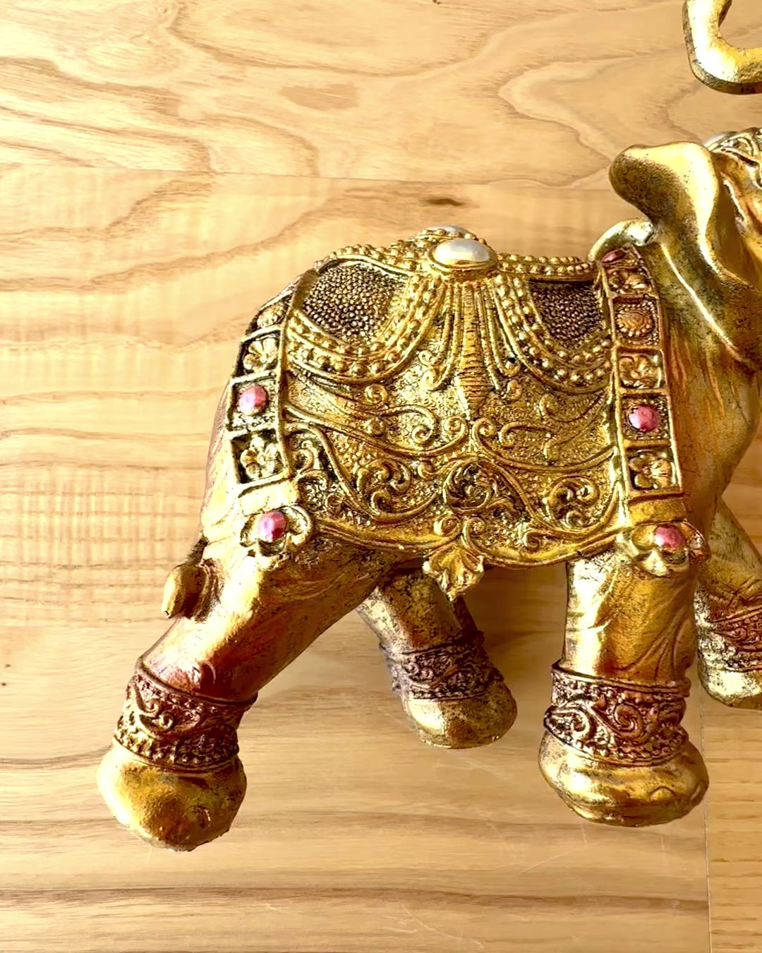 Koninklijke Olifant met Gravure Mogelijkheid - Elegant en Luxe, personalisatie voor een cadeau