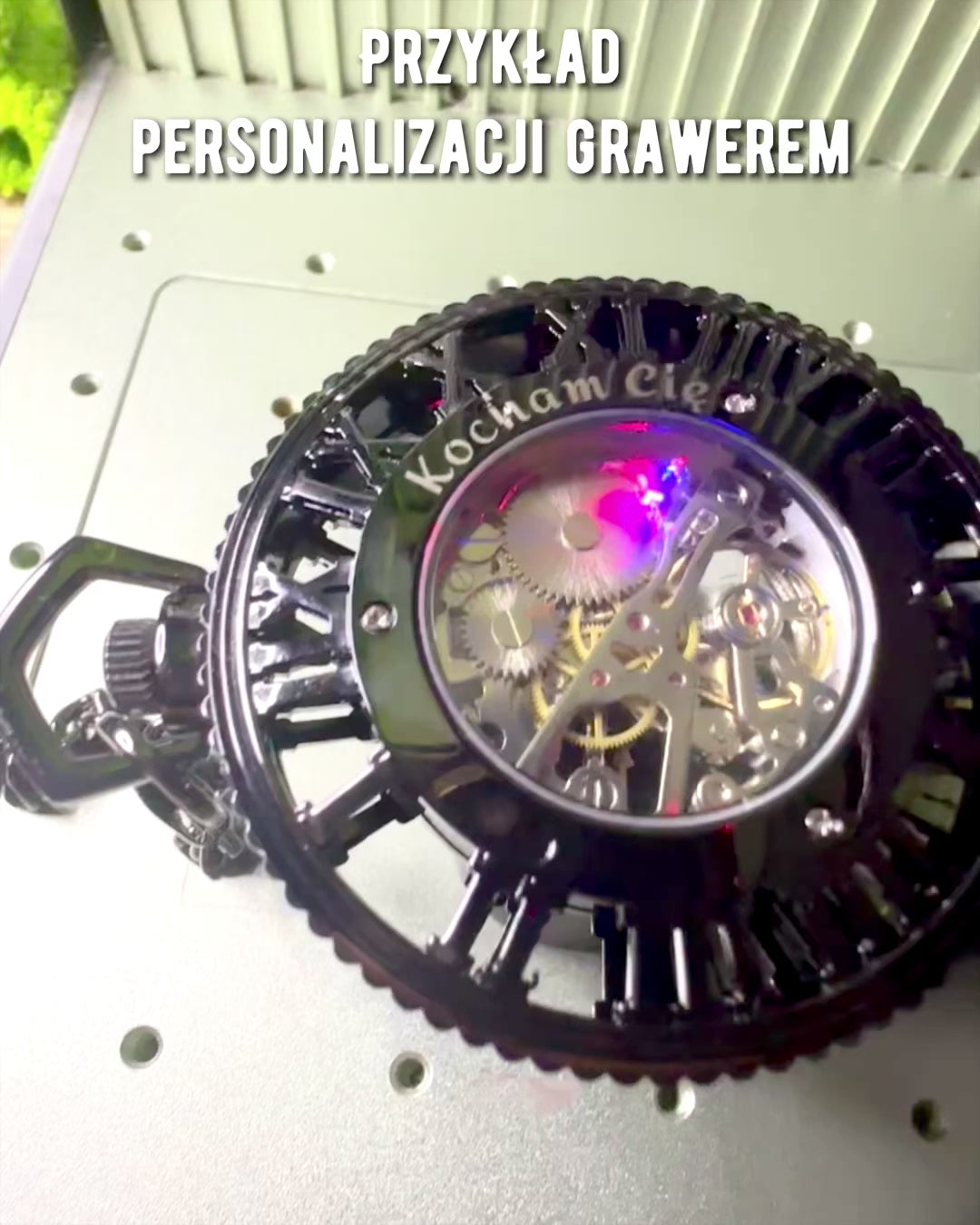 Zakhorloge "Mechanica Heritage" met Personaliseringsoptie